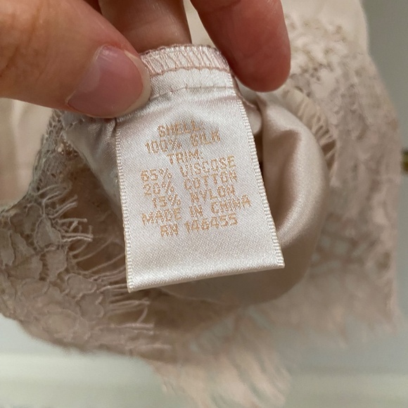 NWT Gold Hawk Gigi Lace Silk Mini Summer Dress Pale Mauve Size XS RRP $295 - Picture 12 of 13